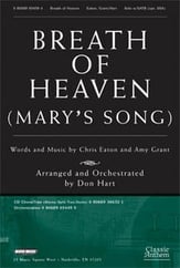 Breath of Heaven SATB choral sheet music cover